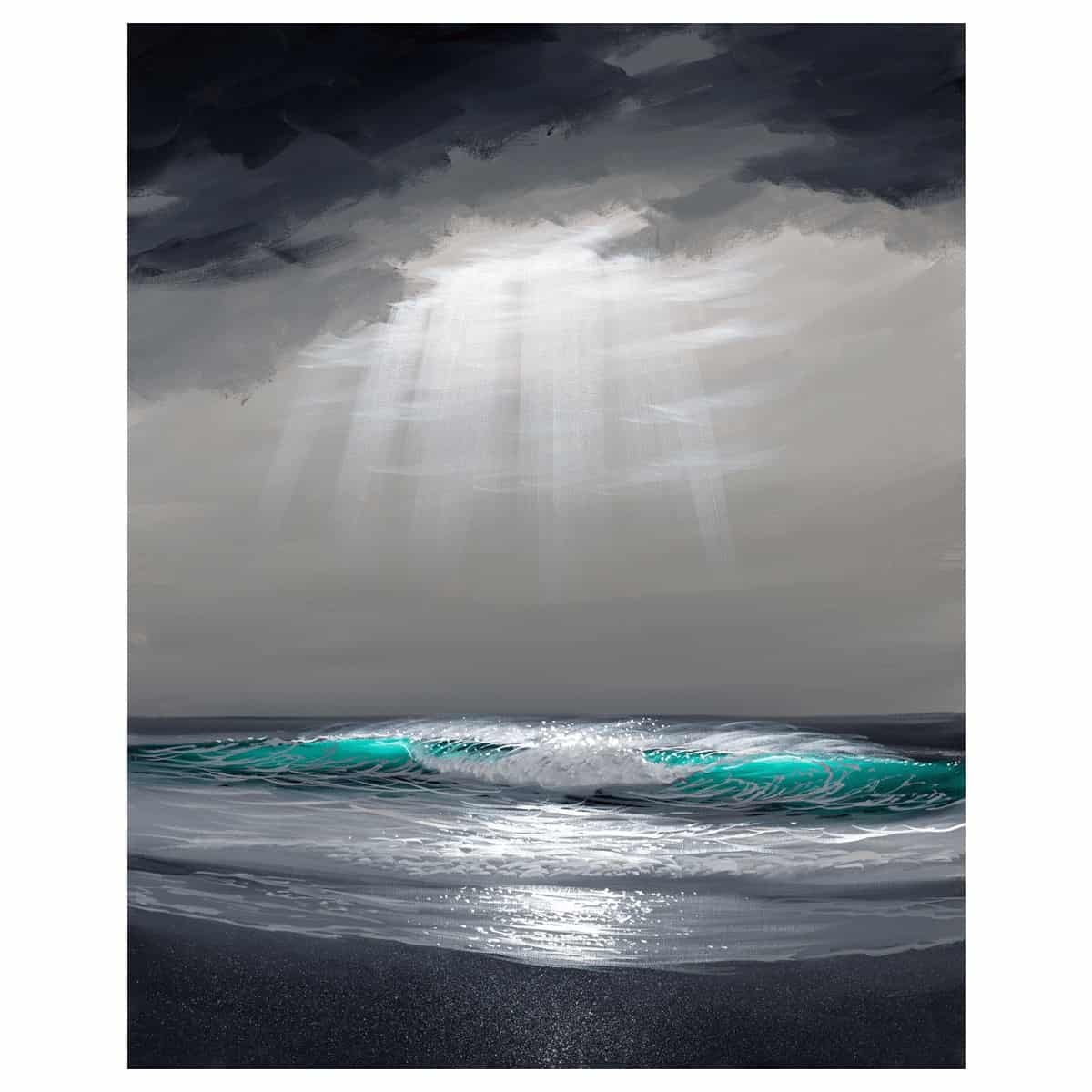walfrido garcia hawaii artist voice tranquility original oil seascape painting