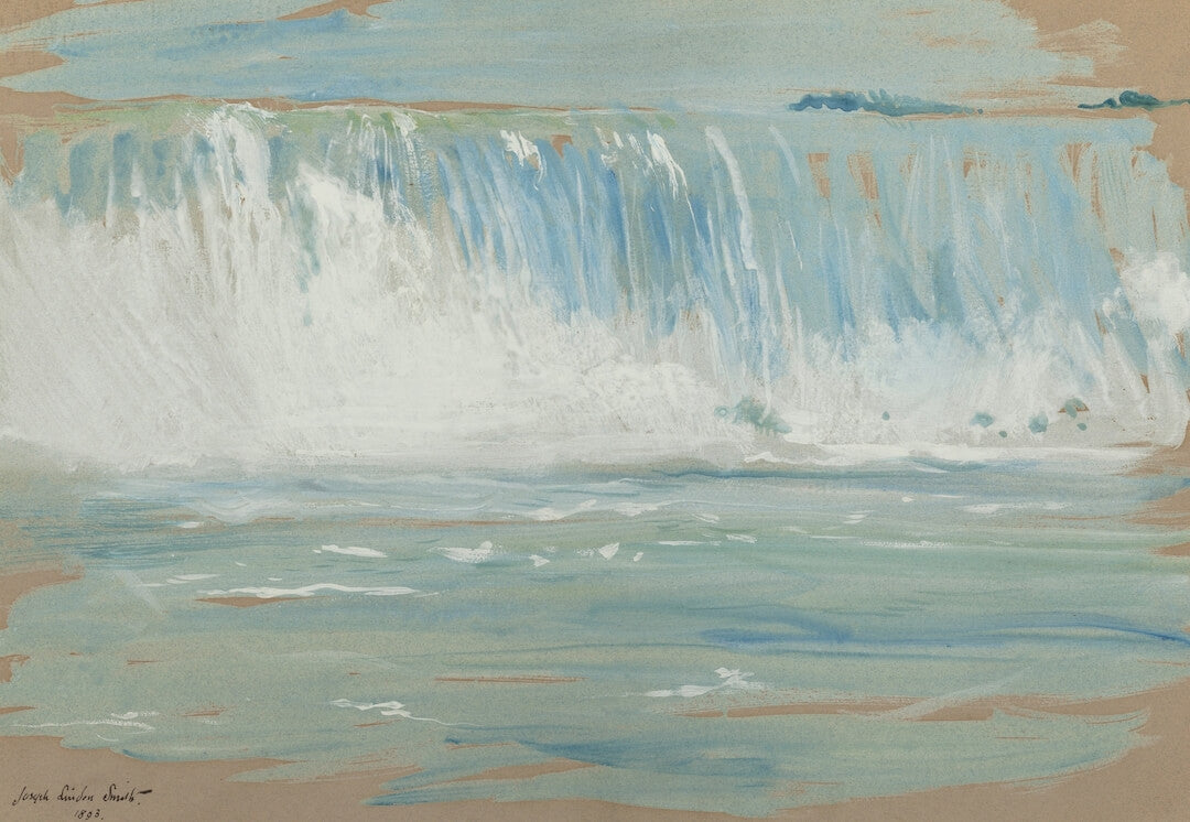 Waterfall art painting 