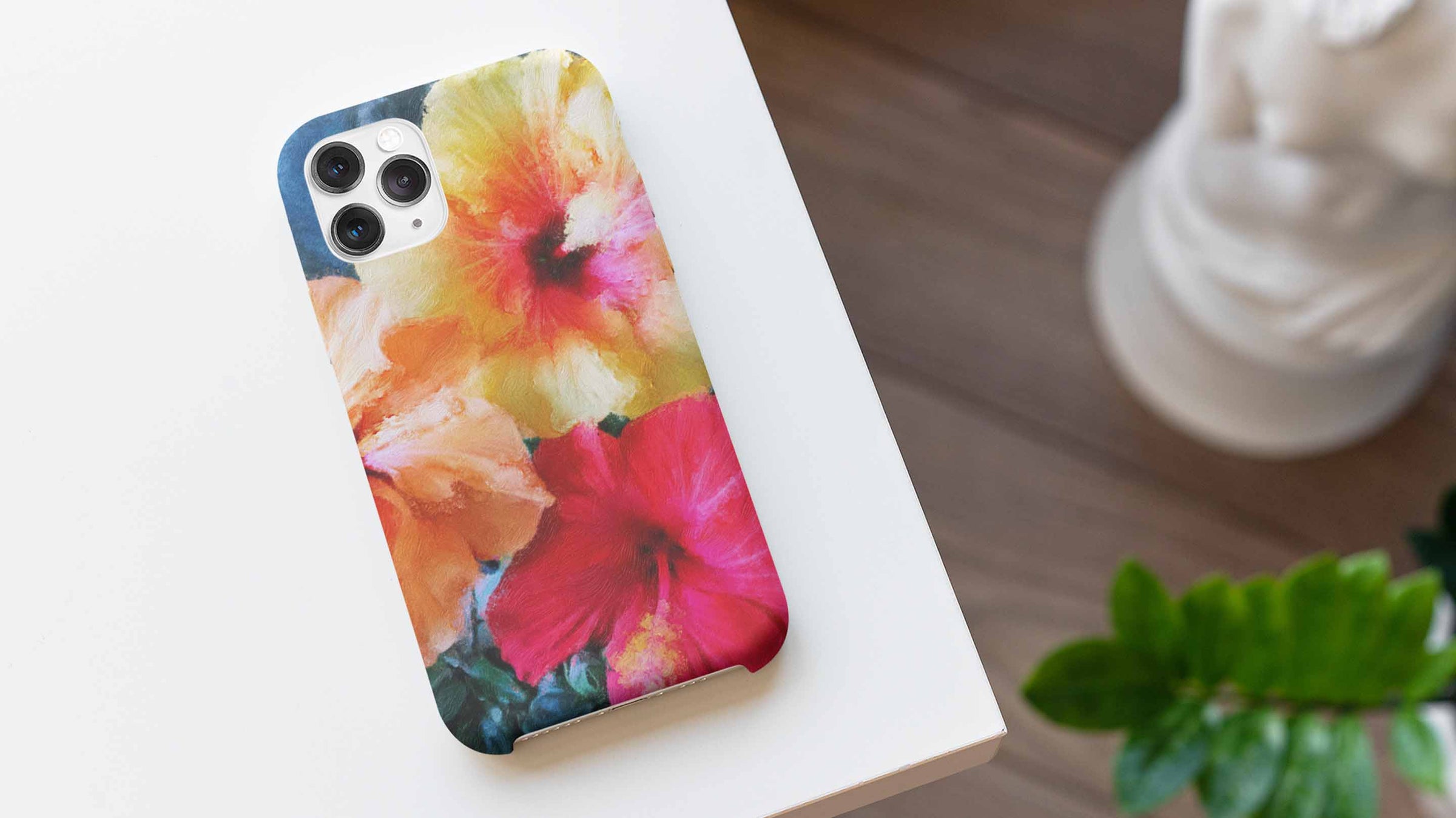 hawaii art hibiscus phone case