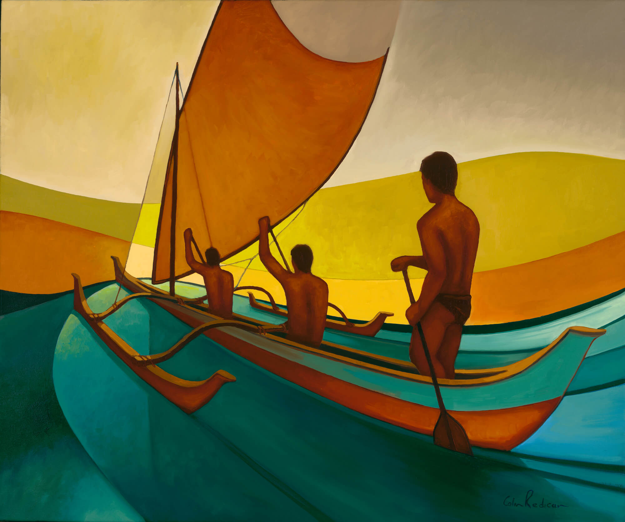 kailua-artist-colin-redican-outrigger-painting