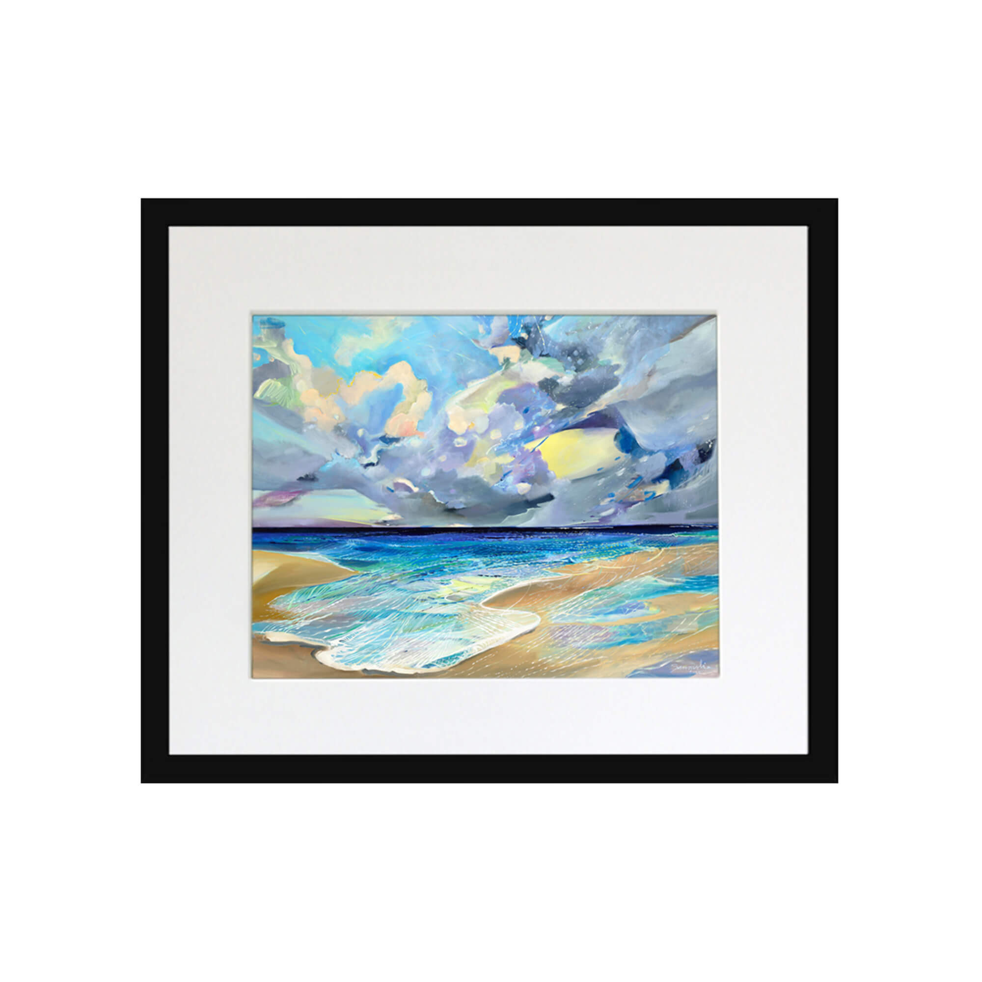An abstract seascape by Hawaii artis