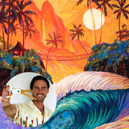 patrick parker hawaii seascape waves artist