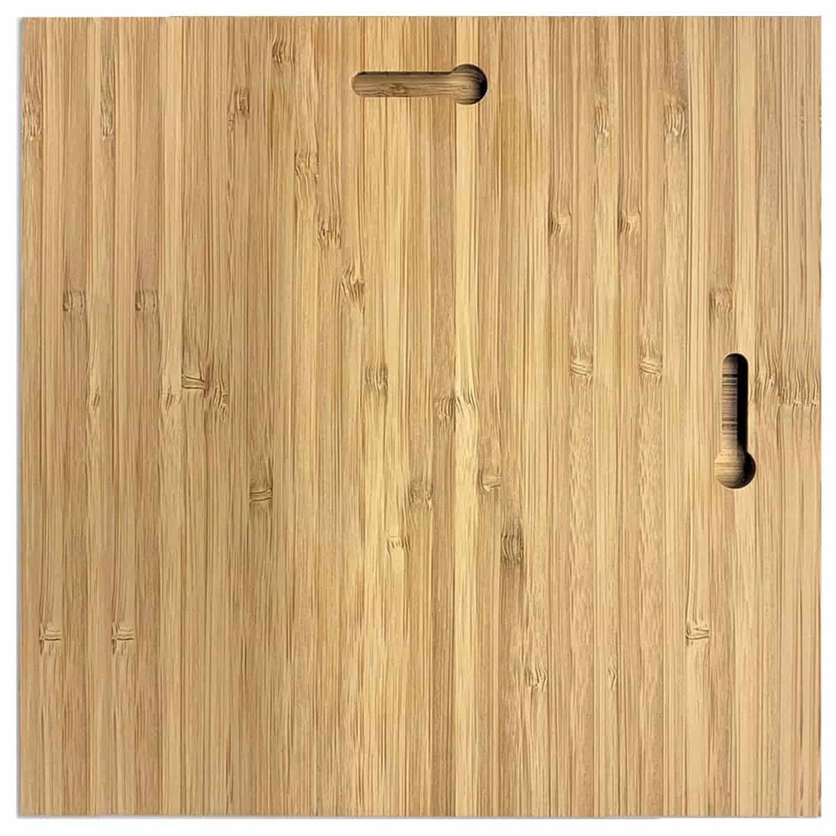 Bamboo Wood print keyhole square
