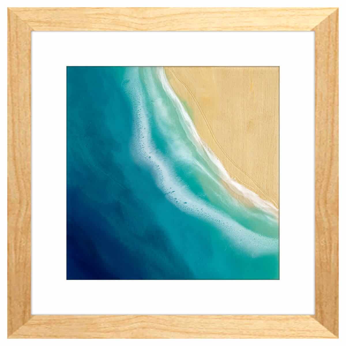 aerials that inspire bree poort matted wood frame