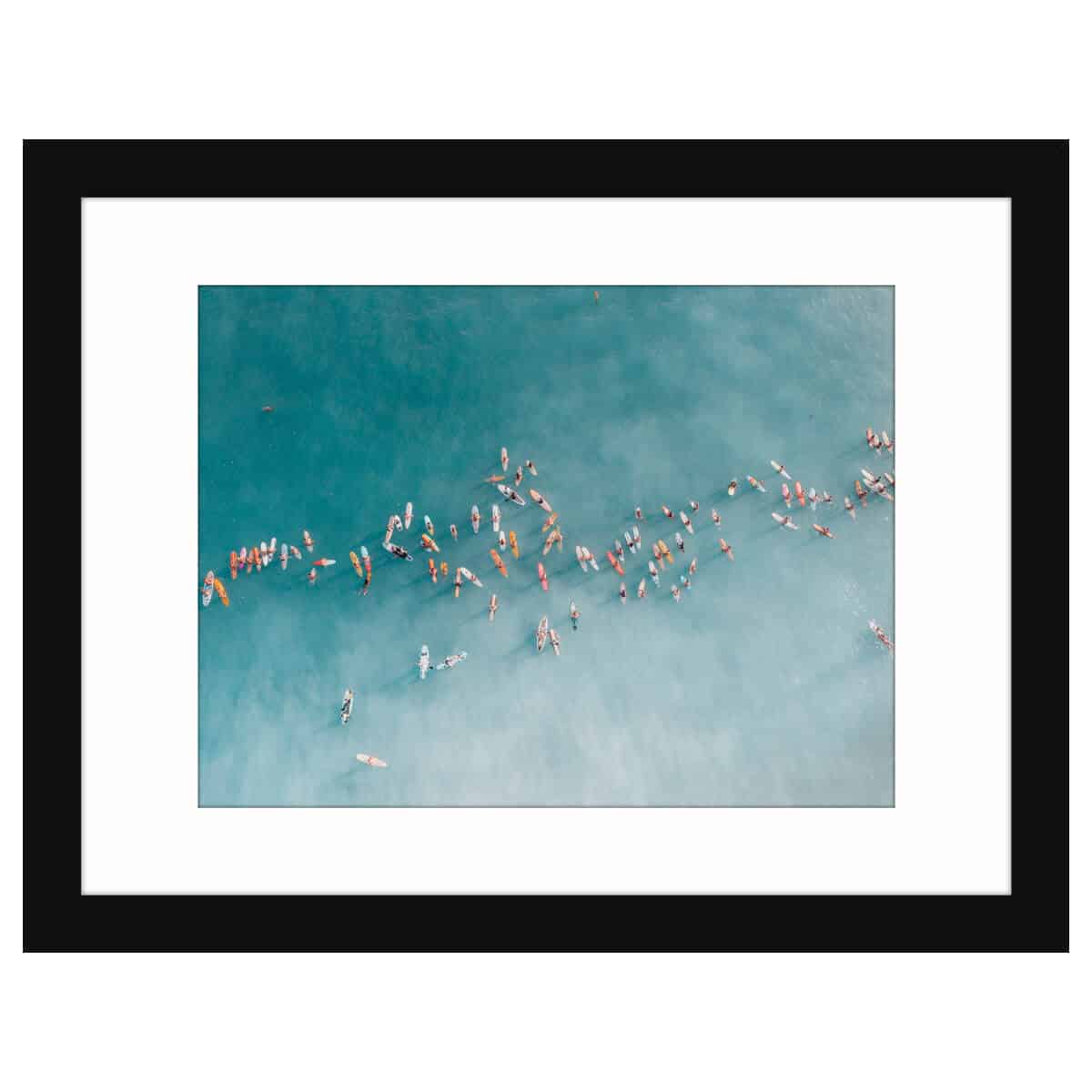 paddle out bree poort matted black frame