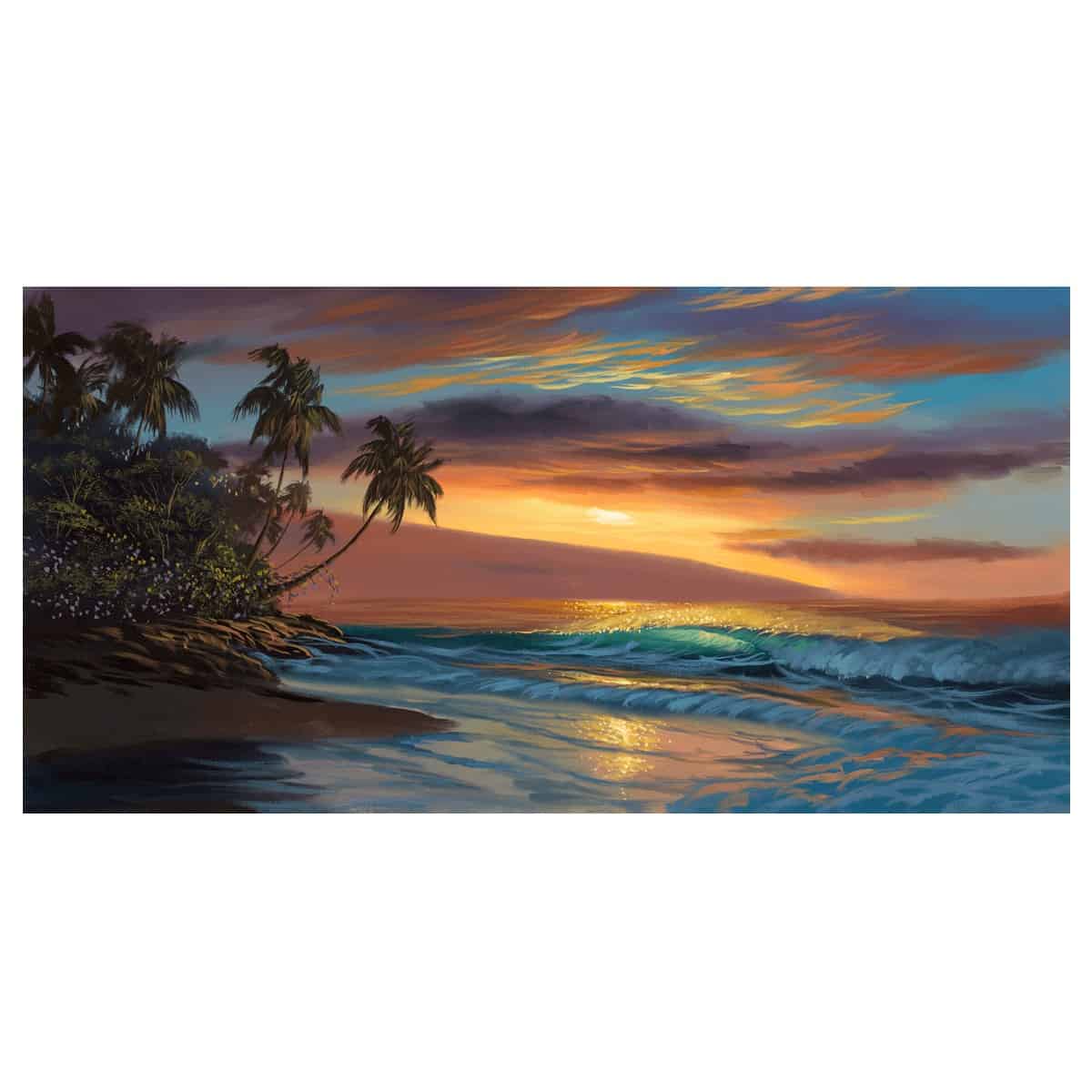 walfrido garcia hawaii artist calming reflections original painting