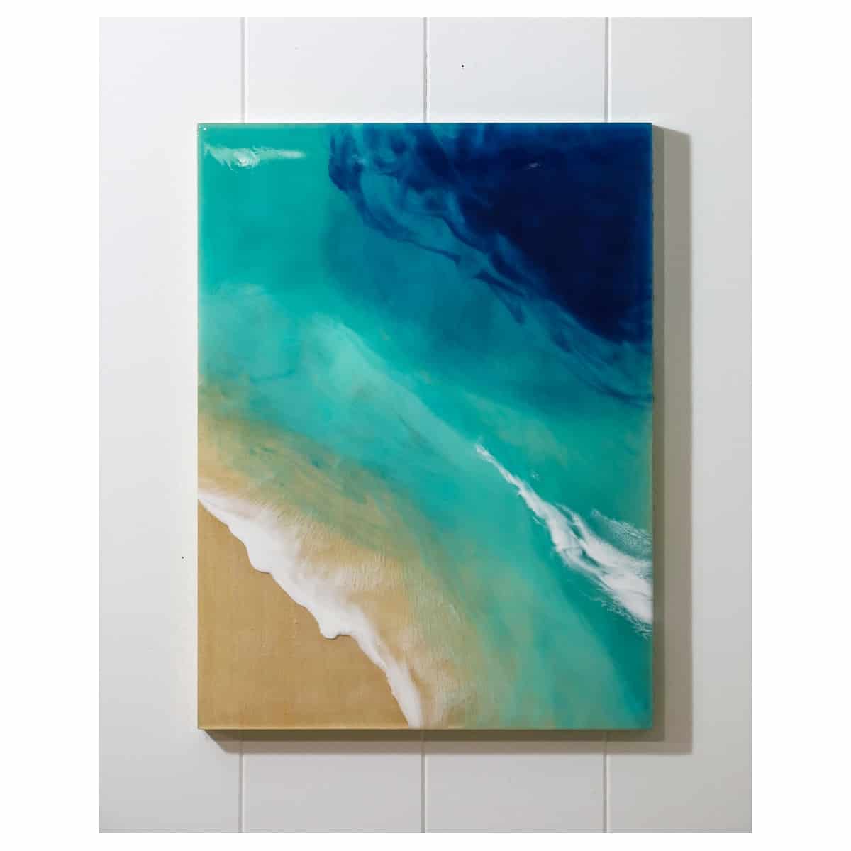 Bree poort unknown abstract original resin painting